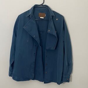 Outback Trading Company Denim Button-Up Shirt